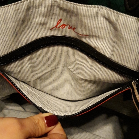 Ellen DeGeneres Green Tartan Oax Tote - Picture 9 of 14